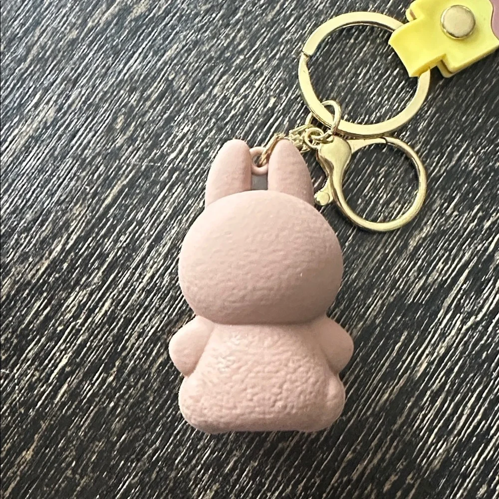 Brown Bunny Keychain Toy